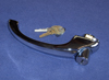 OUTSIDE DOOR HANDLE WITH TWO KEYS